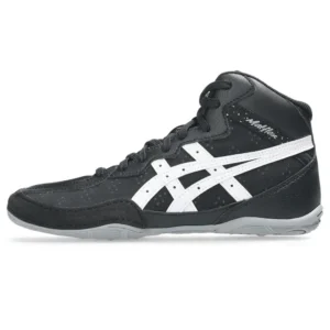 asics wrestling shoes kids matflex 8 gs black:white 5a