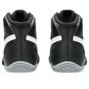 asics wrestling shoes kids matflex 8 gs black:white 8a