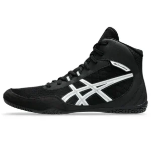 asics wrestling shoes matcontrol 4 black:white 5a