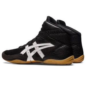 asics wrestling shoes matflex 7 black white 3