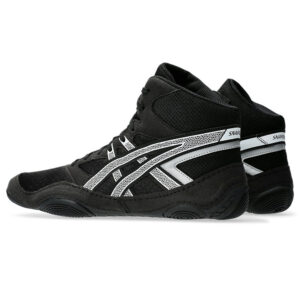 asics wrestling shoes snapdown 4 black white 2