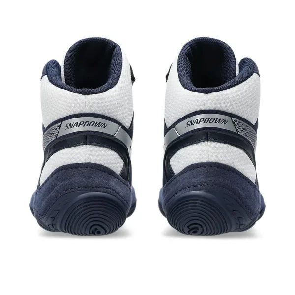 asics wrestling shoes snapdown 4 midnight:pure silver 7