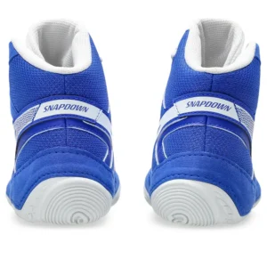 asics wrestling shoes snapdown 4 neon blue:white 8a