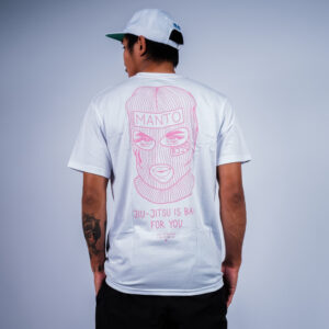 Manto x KTOF T-shirt Balaclava white