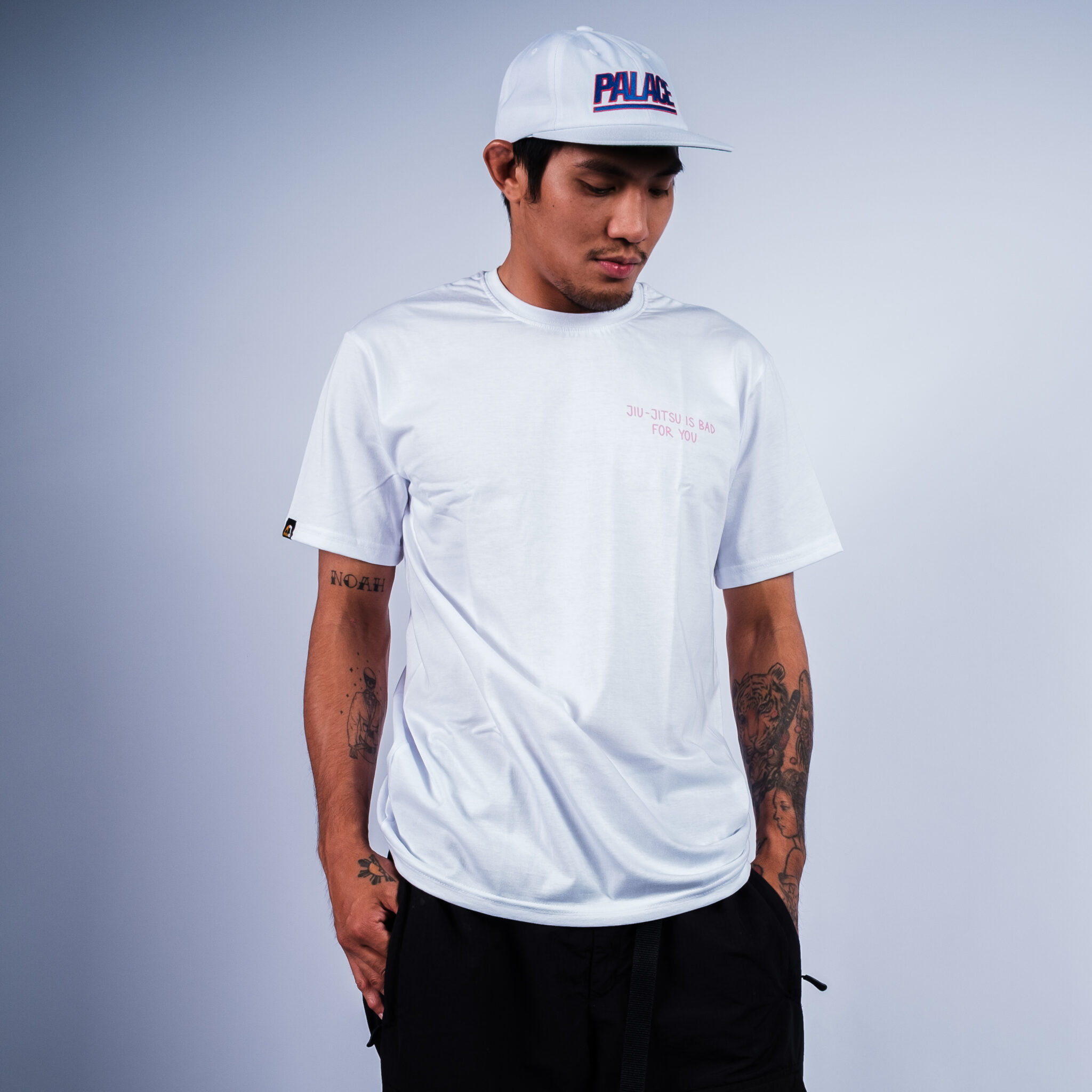 Ktof Manto x KTOF T-shirt Balaclava white - Rebelz