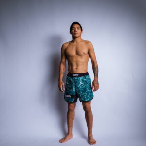 Tatami Shorts Green Marble
