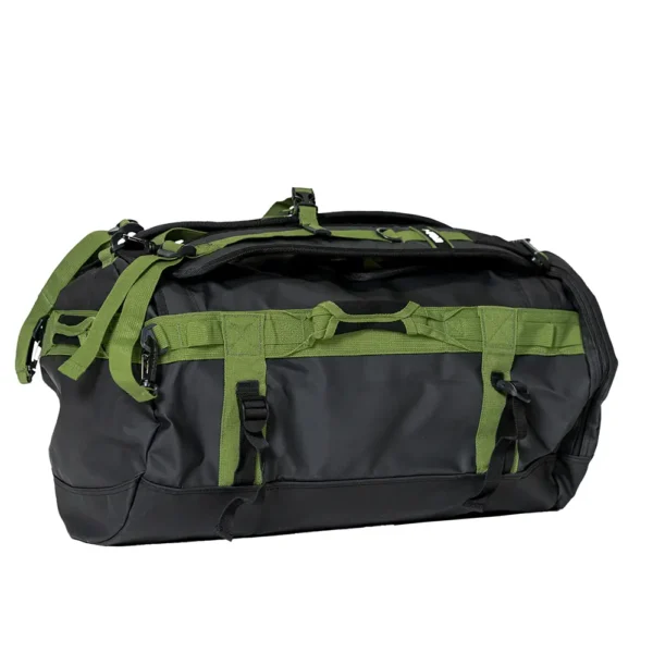 fuji backpack duffle bag comp black green 3