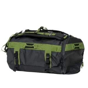 fuji backpack duffle bag comp black green 4
