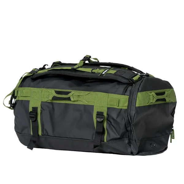 fuji backpack duffle bag comp black green 4