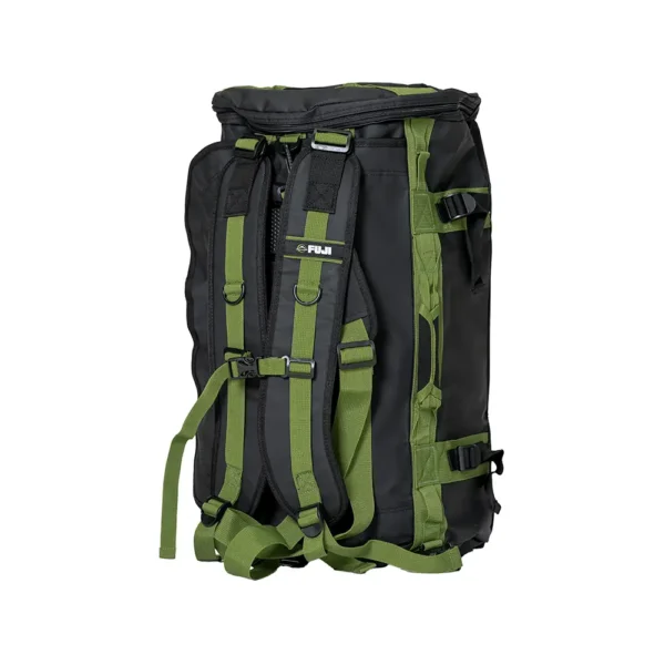 fuji backpack duffle bag comp black green 7
