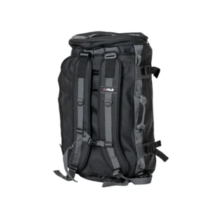 fuji backpack duffle bag comp black grey 6