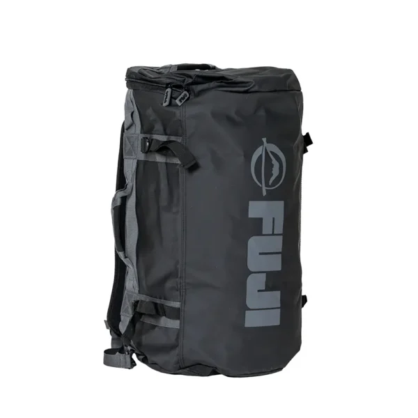 fuji backpack duffle bag comp black grey 7