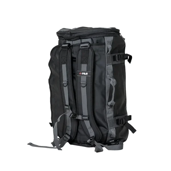 fuji backpack duffle bag comp black grey 8