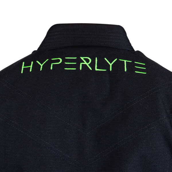 hyperfly bjj gi hyperlyte 3.5 black green 5