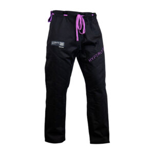 hyperfly bjj gi hyperlyte 3.5 black purple 2