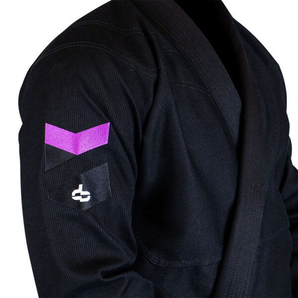 hyperfly bjj gi hyperlyte 3.5 black purple 4