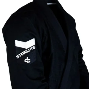 hyperfly bjj gi starlyte iii black:white 2