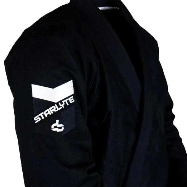hyperfly bjj gi starlyte iii black:white 2