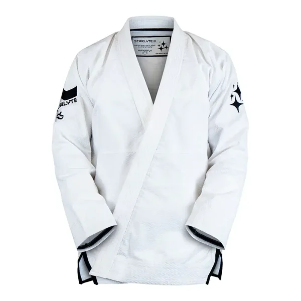 hyperfly bjj gi starlyte iii white:black 1