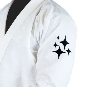 hyperfly bjj gi starlyte iii white:black 3