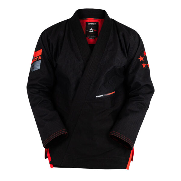 hyperfly bjj gi starlyte x black red 1