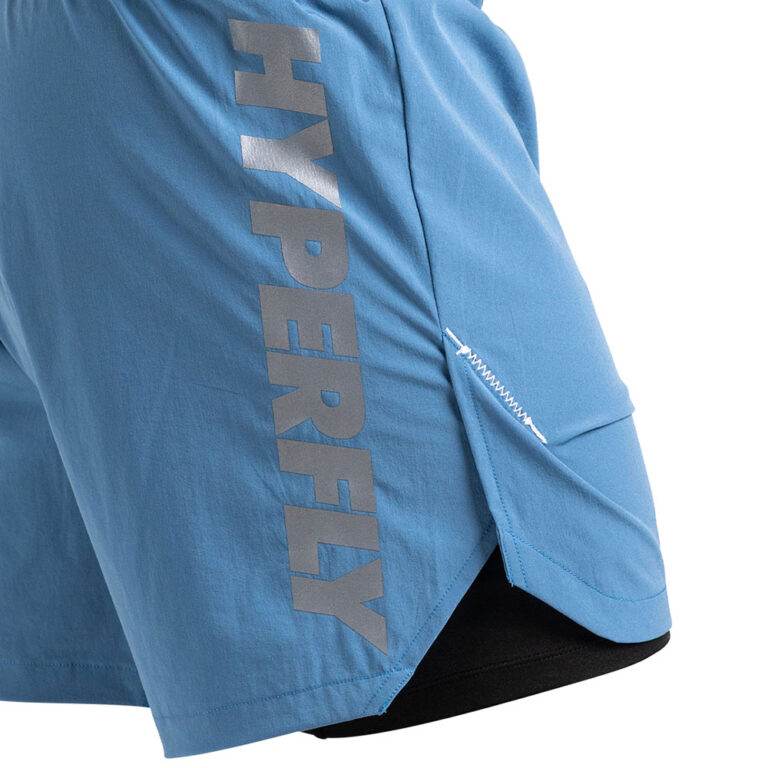 Hyperfly Combat Shorts Icon 4 azure - Rebelz
