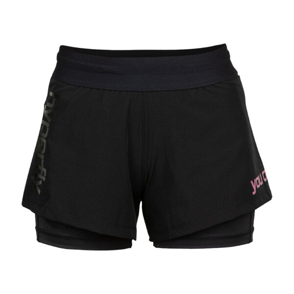 hyperfly flygirl fight shorts black black 1