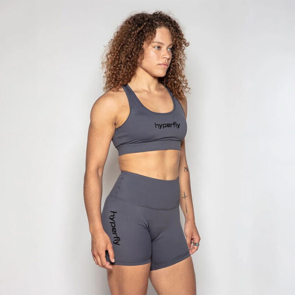 hyperfly flygirl sports bra grey 5