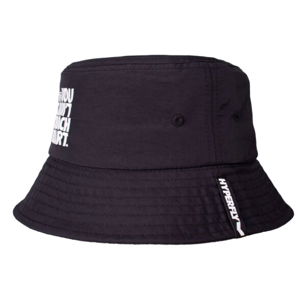 hyperfly bucket hat black 3