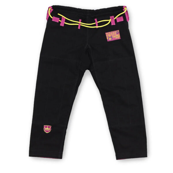 inverted gear bjj gi gold weave black 3 1