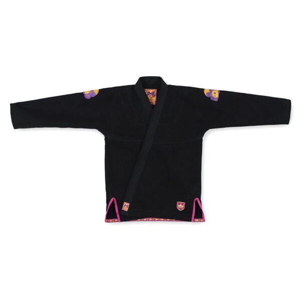 inverted gear bjj gi gold weave black 4