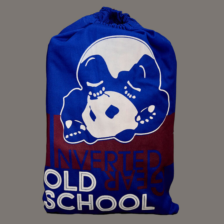 Inverted Gear BJJ Gi Old School blue - Rebelz | Limited edition