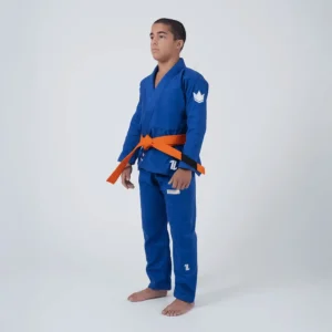 kingz bjj gi kids the one v2 blue 2