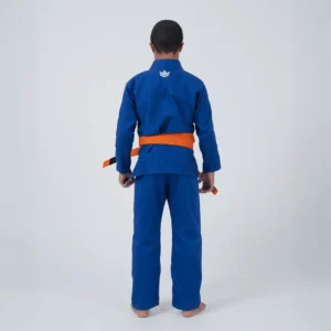 kingz bjj gi kids the one v2 blue 3
