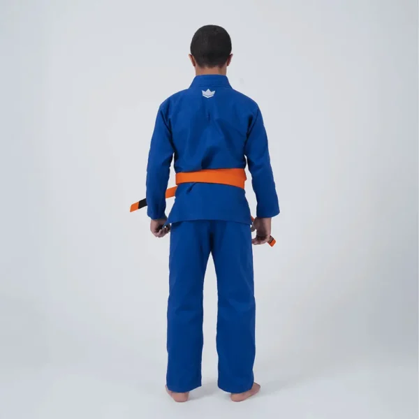 kingz bjj gi kids the one v2 blue 3