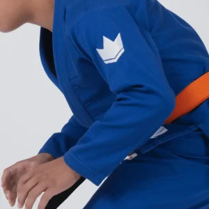 kingz bjj gi kids the one v2 blue 5