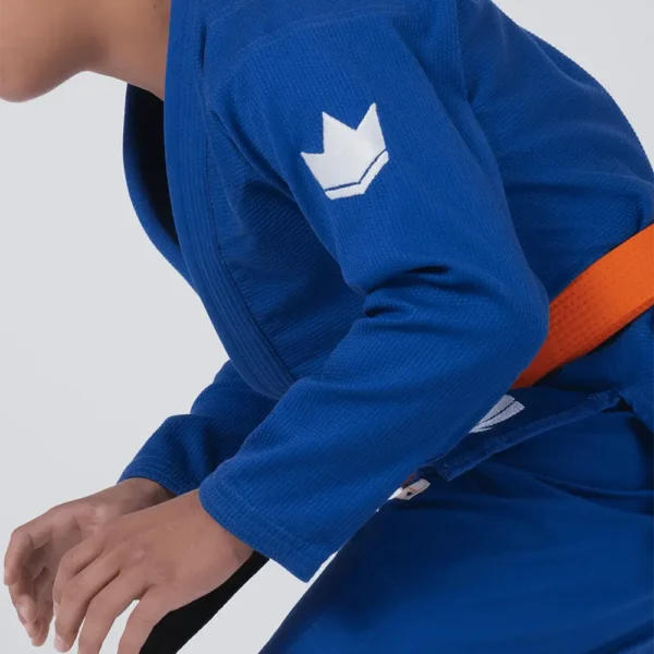 kingz bjj gi kids the one v2 blue 5