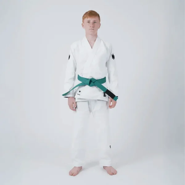 kingz bjj gi kids the one v2 white 1