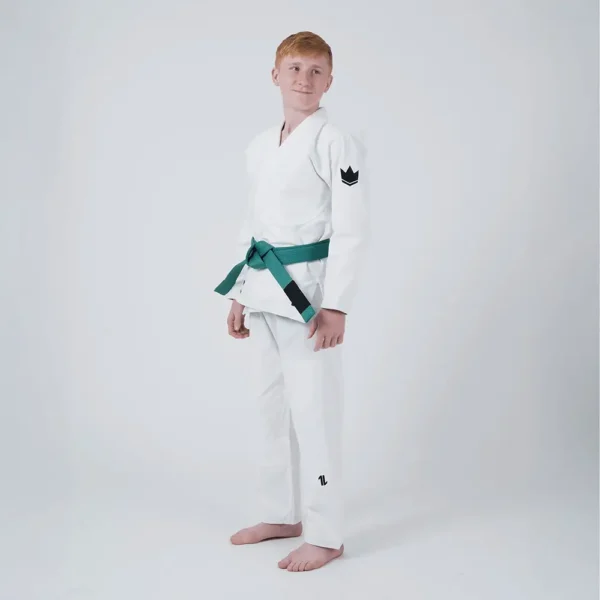 kingz bjj gi kids the one v2 white 5