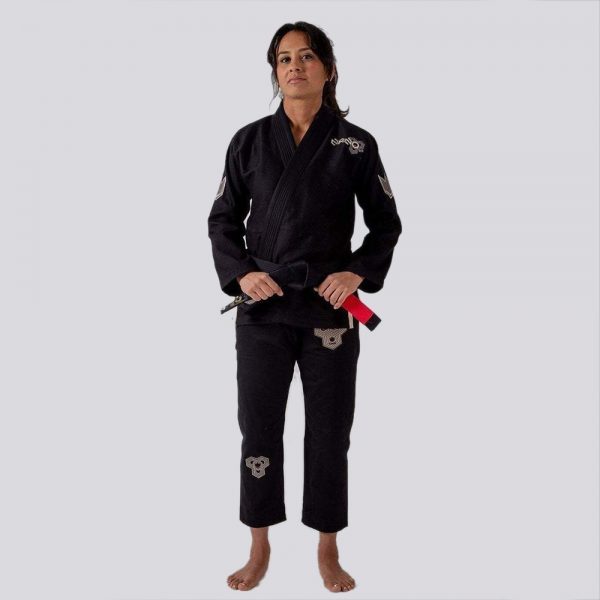 kingz bjj gi ladies nano 2.0 svart 1
