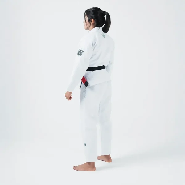 kingz bjj gi women balistico 4.0 ibjjf white 3