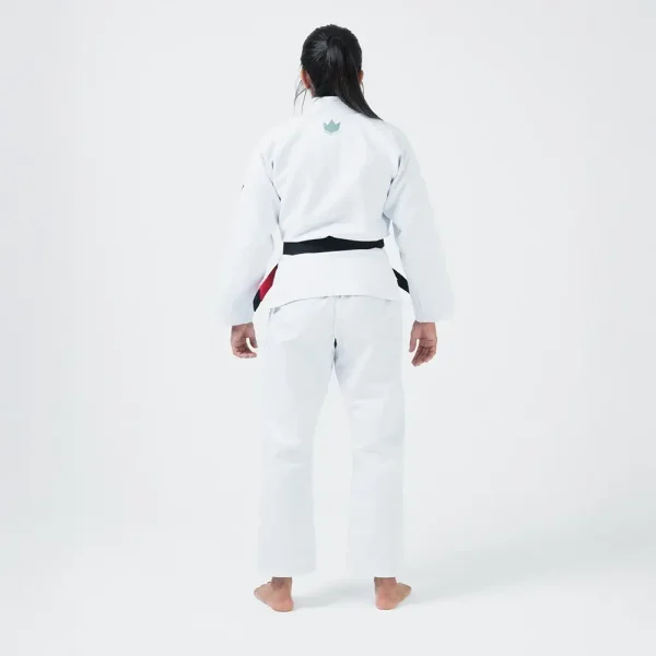 kingz bjj gi women balistico 4.0 ibjjf white 4