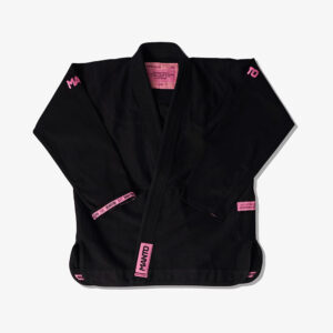 manto bjj gi rise 2.0 black pink 1