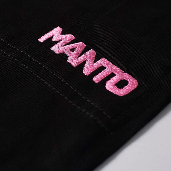 manto bjj gi rise 2.0 black pink 6