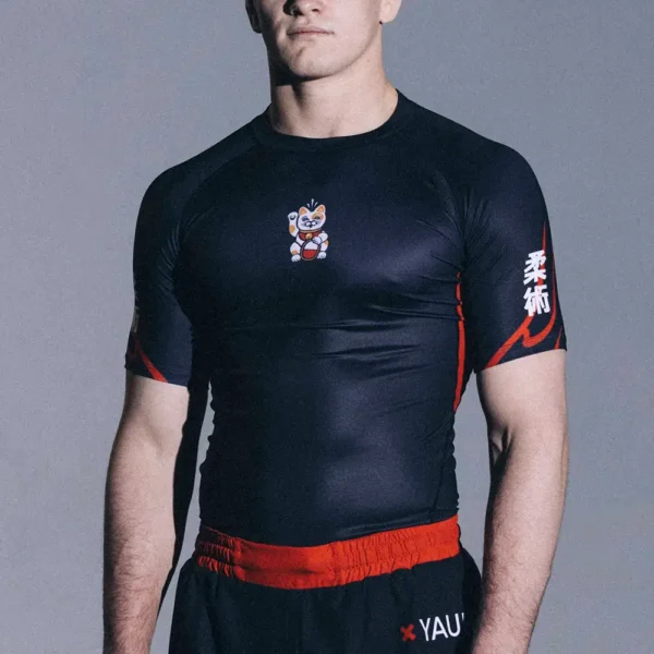 manto rashguard lucky cat 3