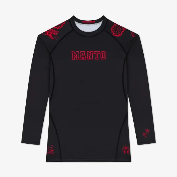 manto rashguard miko black 1