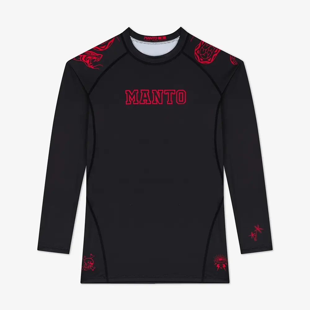 manto rashguard miko black 1