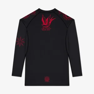 manto rashguard miko black 2