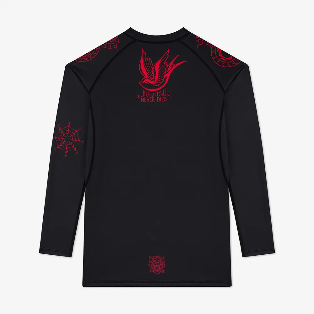 manto rashguard miko black 2