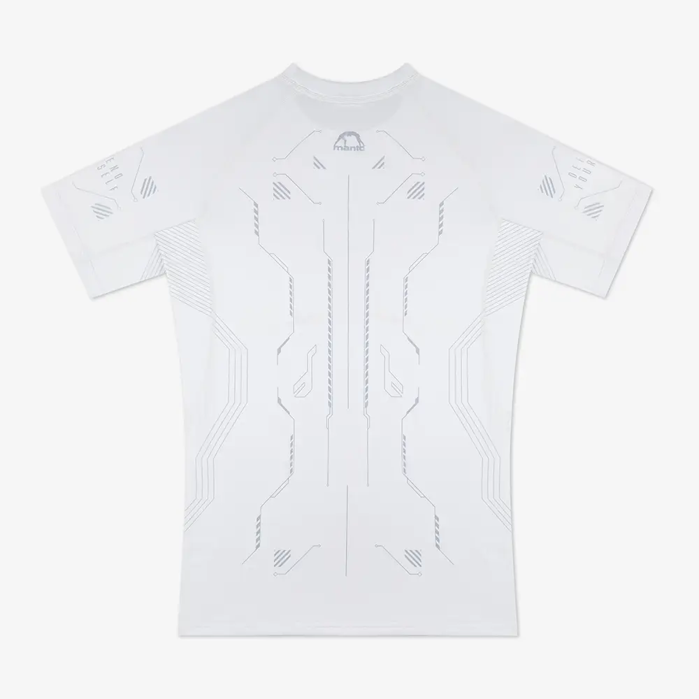 manto rashguard shield white 2